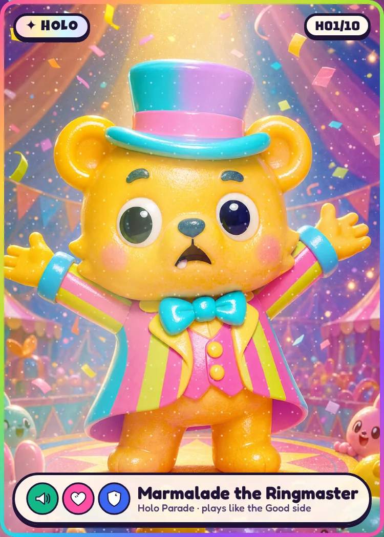 Holo card: Marmalade the Ringmaster