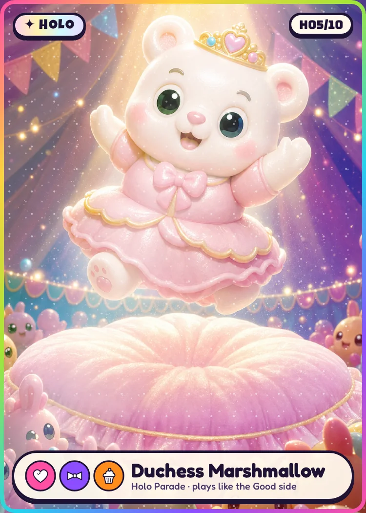 Holo card: Duchess Marshmallow