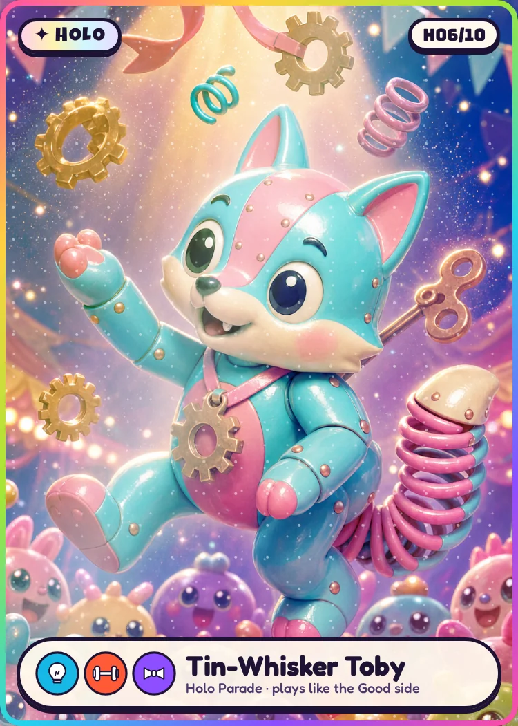 Holo card: Tin-Whisker Toby