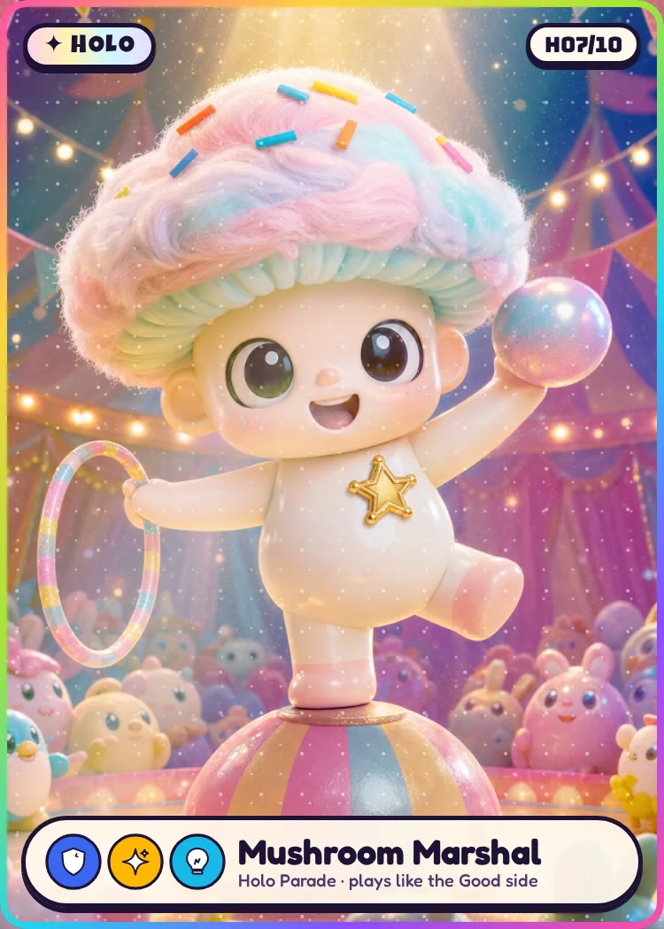 Holo card: Mushroom Marshal