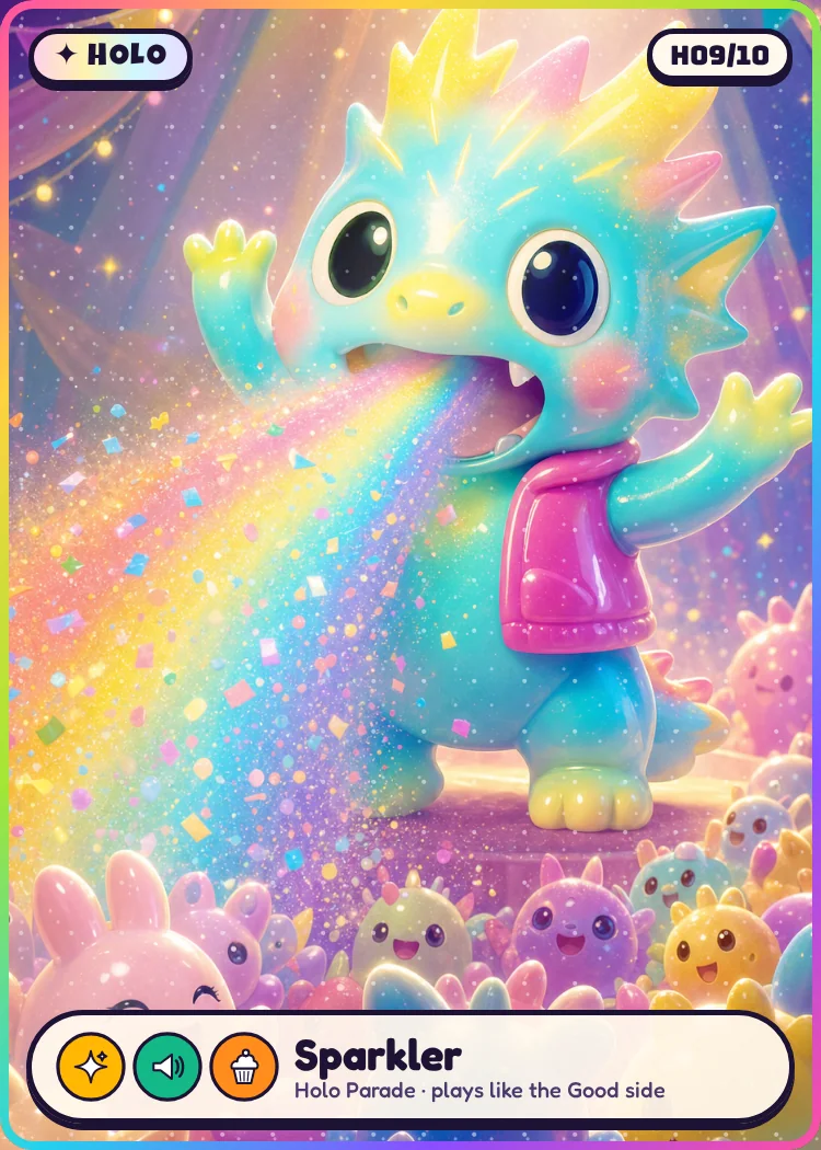 Holo card: Sparkler